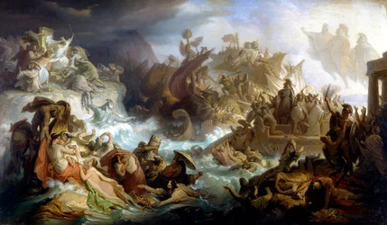 Allegorie van de Slag bij Salamis, 1858